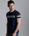 Shop Men's Blue Graphic Print T-shirt-Design