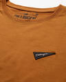 Shop Men's Brown Solid T-shirt-Full
