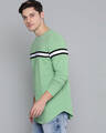 Shop Men's Green Solid T-shirt-Full