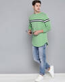 Shop Men's Green Solid T-shirt