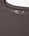 Shop Men's Grey Solid T-shirt-Full