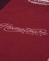 Shop Men's Red & Maroon Colourblocked T-shirt-Full