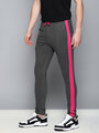 Shop Men's Black Solid Track Pants-Design