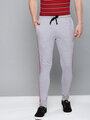Shop Men's Grey Solid Track Pants-Front