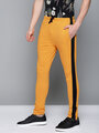 Shop Men's Yellow Solid Track Pants-Design