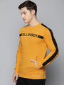 Shop Men's Yellow Typography Sweatshirt-Design
