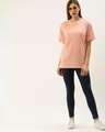 Shop Women's Pink Graphic Print T-shirt