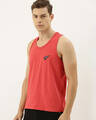 Shop Men's Red Solid Tank Top-Design