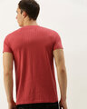Shop Red Stripes Half Sleeves T-Shirt-Design