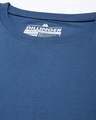Shop Women's Blue Oversized Fit T Shirt-Full
