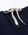 Shop Women's Navy Blue Solid Wide Leg Pants-Full
