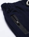 Shop Women's Navy Blue Solid Wide Leg Pants