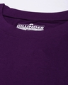Shop Women's Purple Boxy Oversized Fit T Shirt-Full