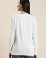 Shop Women's White Oversized T-shirt-Design