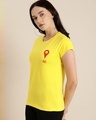 Shop Yellow Typography T Shirt-Design