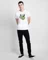 Shop Dirty Mind Men's Printed White T-Shirt-Design