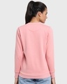 Shop Women's Pink Disaster Garfield Graphic Printed Sweatshirt-Design