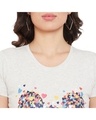 Shop Disney By  Minnie Round Neck Short Sleeves Graphic Print Sleep Shirts   Grey