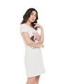 Shop Disney By  Minnie Round Neck Short Sleeves Graphic Print Sleep Shirts   Grey-Design
