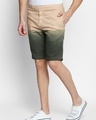 Shop Beige Cotton Regular Fit Shorts For Men's-Design