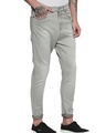 Shop Grey Regular Fit Jeans For Men's-Full
