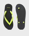 Shop Distinct Black & Green Men's Flip-flop-Design