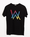 Shop Dj Aln Wkr Half Sleeve T-Shirt-Front