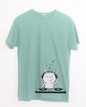 Shop Dj Bunny Half Sleeve T-Shirt-Front