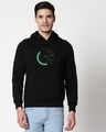 Shop Do Green Today Hoodies Black-Front