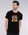 Shop Do Things Half Sleeve T-Shirt-Front
