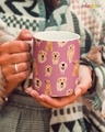 Shop Dogs Printed Ceramic Coffee Mug (330ml, Single piece)-Design