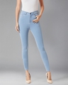 Shop Can't Have Just One Zipper High Waist Denim Pant-Front