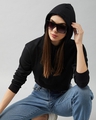 Shop Ever Mine Hooded Crop Top-Full