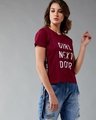 Shop Girl Next Door Round Neck T Shirt-Design