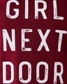 Shop Girl Next Door Round Neck T Shirt-Full