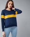 Shop Nice For What Colour Block Sweatshirt-Front