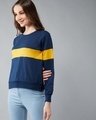 Shop Nice For What Colour Block Sweatshirt-Design
