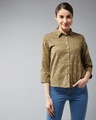 Shop Quite Clearly Printed Shirt-Front