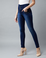 Shop Women's Blue Skinny Fit Jeggings-Design