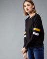 Shop Stripe Saga Panelled Sweatshirt-Design