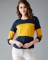 Shop Tangled Up Color Block T Shirt-Front