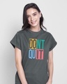 Shop Don't Block Boyfriend T-Shirt-Front