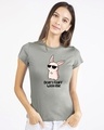 Shop Don't Fluff With Me Half Sleeve T-Shirt-Front