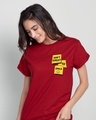 Shop Don't Forget To Smile Boyfriend T-Shirt-Front