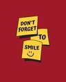 Shop Don't Forget To Smile Boyfriend T-Shirt-Full