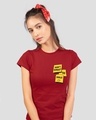 Shop Don't Forget To Smile Half Sleeve T-Shirt-Front
