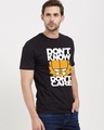Shop Don't Know, Don't Care Official Garfield Cotton Half Sleeves T-Shirt-Design