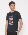 Shop Don't Panic Half Sleeve T-Shirt-Design