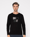 Shop Don't Quit Full Sleeve T-Shirt-Front