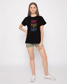 Shop Don't Worry Just Be Happy Boyfriend T-Shirt-Full